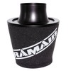 ramair Filter js-109-bk Großer Universal-Luftfilter mit Legierung Hals, Schwarz, 100