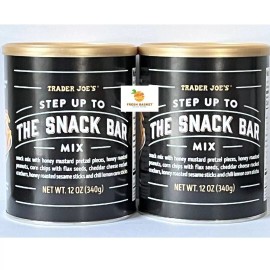 Trader Joe's 2 Packs Trader Joe's Step Up To The Snack Bar Mix 12 oz Each Pack EXP 03/2025