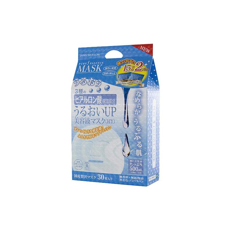 ジャパンギャルズ ピュア5エッセンスマスク (潤い) 15枚入り×2袋