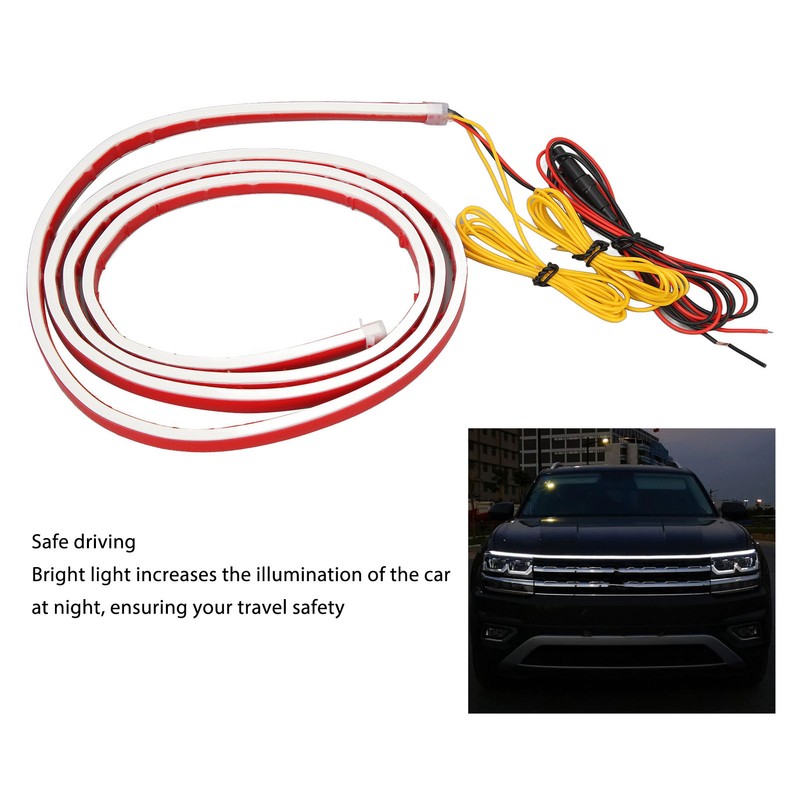 1.8M Car Hood Light with Turn Signal DC12V 5W Waterproof