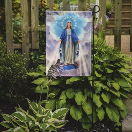 Caroline's Treasures APH8805GF Religious Blessed Virgin Mother Mary Flag Garden Size, Small, Multicolor