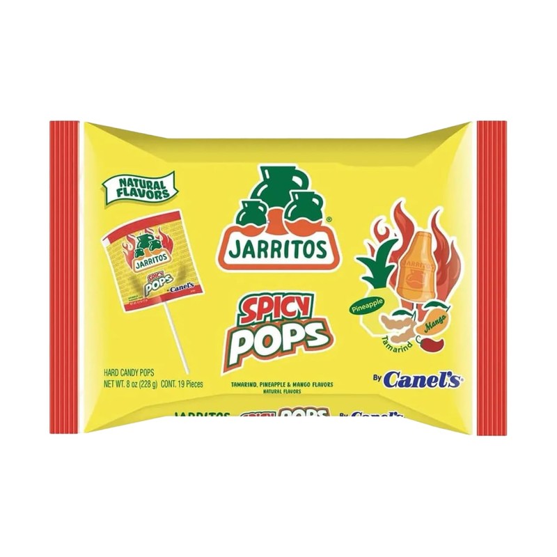 Jarritos Spicy Lollipops – 2 Pack Bottle-Shaped Mexican Hard Candy