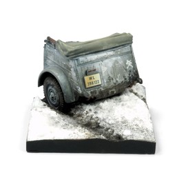 Vallejo - 1/35 bucket trolley, rear - plastic model, finished model made of resin