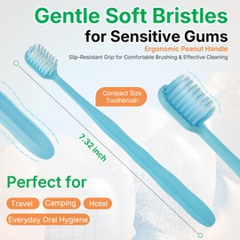 Fresings 200 Pack Premium Disposable Toothbrushes Bulk – Individually Wrapped Soft Bristle Toothbrushes for Travel, Hotel Guest, Donation, Kids, Adults – Single Use, Family & Emergency Hygiene