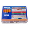 BOJACK 1000 Pcs 25 Values Resistor Kit 1 Ohm-1M Ohm