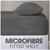 King Size Fitted Sheets Microfiber - 10 inch (25cm) Deep