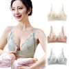 veimia Nursing Bra, Maternity Bra, Open Front, Night Bra, Wireless,