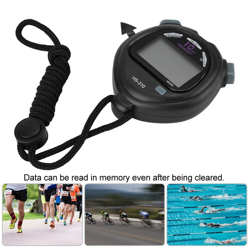 Multifunctional Digital Display Timer Portable Electronic Stopwatch Timer Alarm Counter(HS-310)