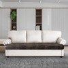 ANARACHON Leather Look Couch Cushion Covers Sofa Seat Slipcovers Sets