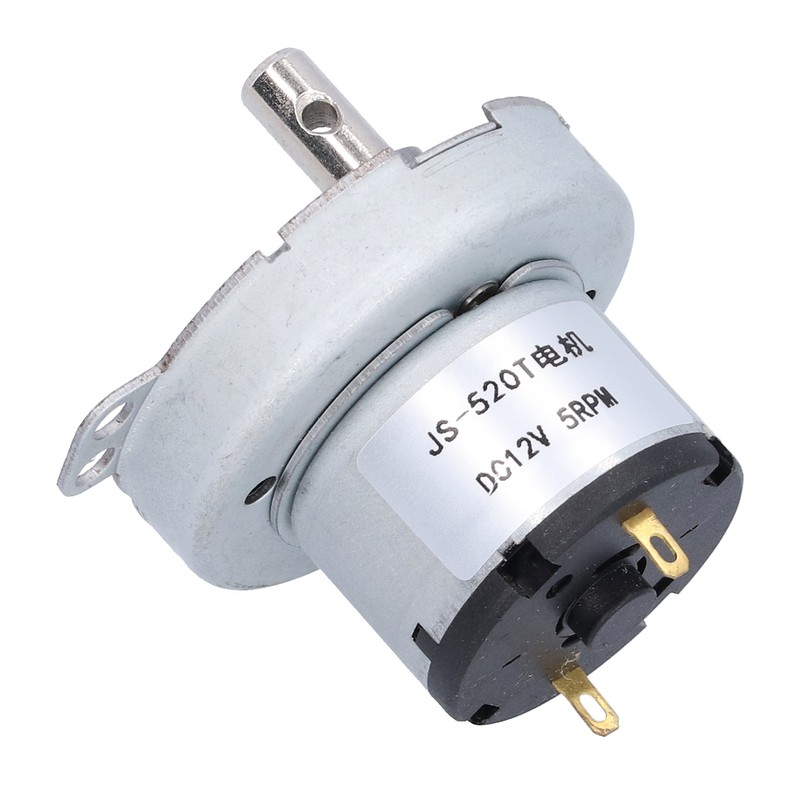 JS‑520T Synchronous Motor Durable DC 12V 5RPM Gear Motor for