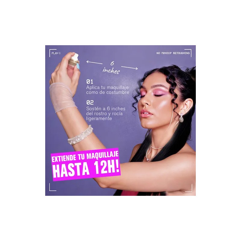 Fijador De Maquillaje Larga Duración Matte Finish 100ml
