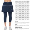Xioker Women Skirts with Leggings,Athletic Skorts Leggings with Pockets Tennis