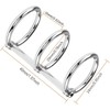 Book Ring 10 Pieces Binder Rings Loose Leaf Connector Rings