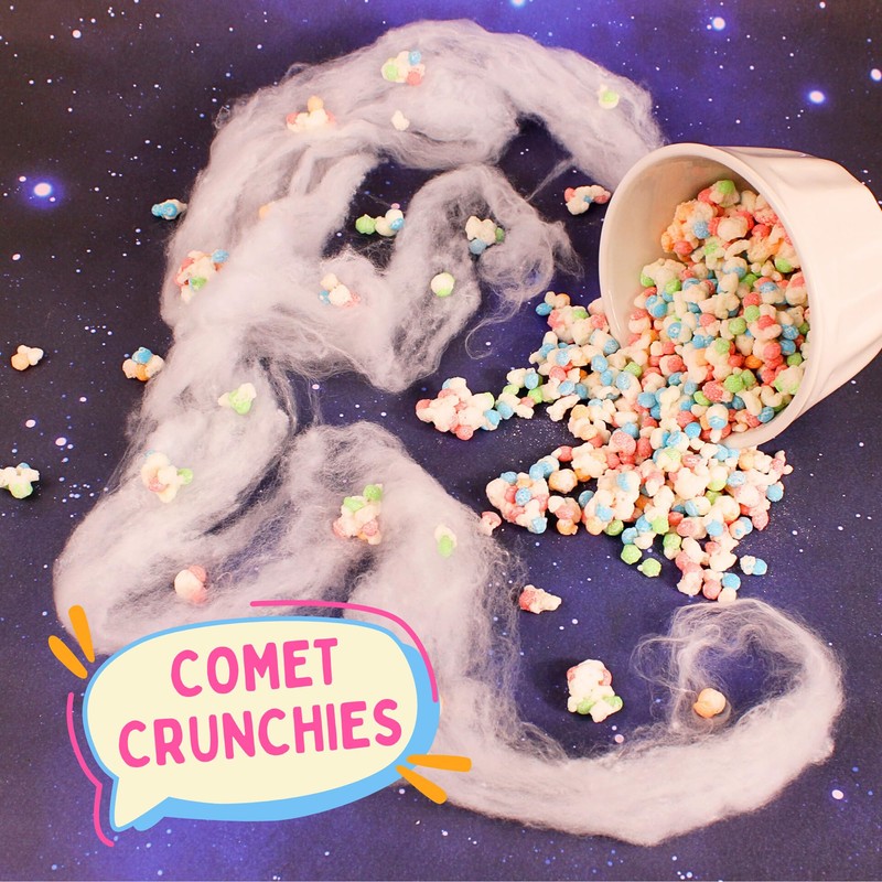Comet Crunchies, Crunchy Freeze Dried Candies, Mini Fruit Hard Candy,