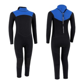 YDQUANI Kids Wetsuit Full Length 2 mm Wetsuit for Boys Girls, Thermal Neoprene Diving Suit for Surfing Open Water Swimming Snorkelling Bodyboarding