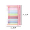 PAVIKE Binder Pocket [B6] Zipper Pocket, Zipper Folder, Personal Organizer