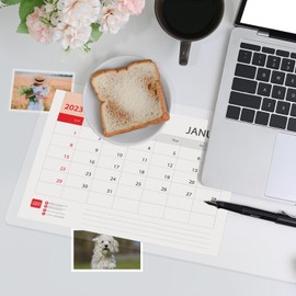 Whirltique Clear Table Cover Protector 16 x 48 Inch, Clear Desk Mat, 2mm Thick Plastic Table Cover, Transparent Desk Cover, Desk Protector Mat for Desktop, Writing Desk