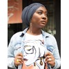 Pañuelo para la cabeza para mujer, diseño de turbante, para