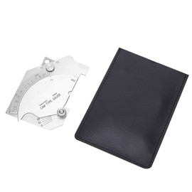 Welding Gauge Stainless Steel CAM Type Plated Size Inspection Tool Measurement MG‑8
