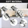 2pcs 135 Degree Kitchen Cupboard Hinges, Cabinet Hinges Soft, Folding
