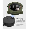 Miimall Armour Case Compatible with Garmin Instinct 3 Solar, Soft
