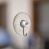 YANGWEN 5 Pcs Suction Cup Hooks, Removable Transparent Suction Cup