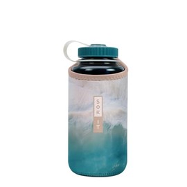 Sok It BotlSok Water Bottle Sleeve Insulated Neoprene Cover (Ay, Bay Bay!, Fits 32oz Nalgene)