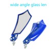 ESUPPORT Blue Universal Motorcycle Motorbike Bike 8mm 10mm Rear View