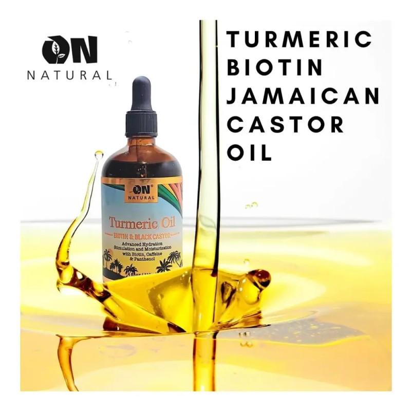 Aceite Cúrcuma Natural Para Cabello Sano Y Cuero Cabelludo 1