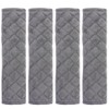 Gurtpolster auto Sicherheitsgurt Schulterpolster,4 Pcs Seat belt pad Samtoberfläche,Abdeckung Schultergurt