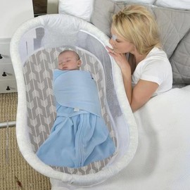 2-Pack Moses Basket Bettwäsche, 100% Baumwolle Baby Matratzenschoner Spannbettlaken Passend für alle Cradle Matratzenform Leichtes Baby Cradle Bettwäsche für Jungen und Mädchen