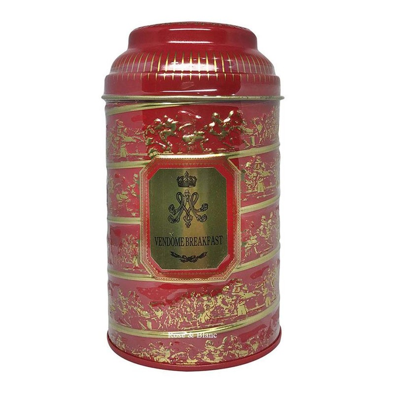 Nina's Paris, Vendome Breakfast Black Tea Tin 100g, Loose Black