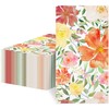 Summer Floral Paper Napkins - 100Pack, 2Ply