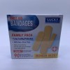 Luckys Super Soft First Aid Bandages Family Pk 90 Assorted