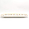 Euro Ceramica Duomo Collection Italian-Inspired 16.8" Rectuangular Ceramic Serving Tray