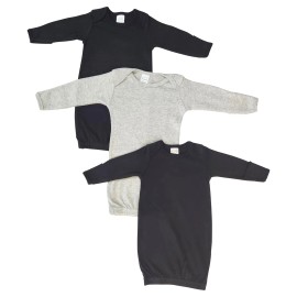 UD_Unisex Newborn Baby 3 Piece Gown Set Nc_0859