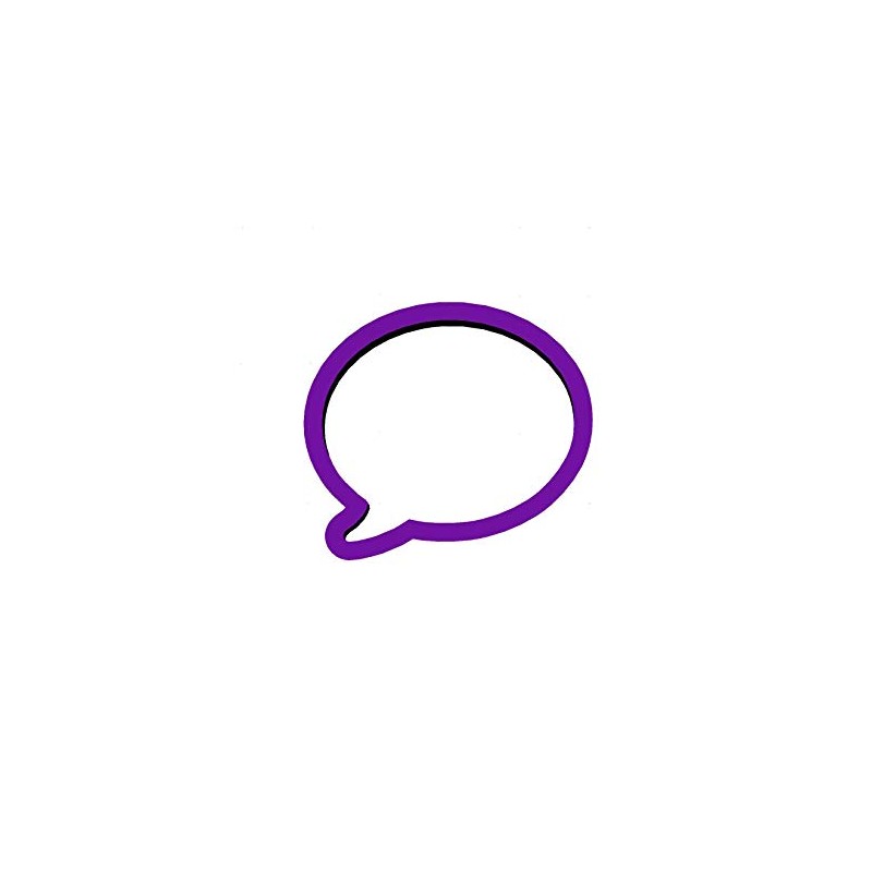 Speech Bubble Cookie Cutter