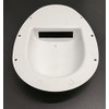LOW PROFILE WHITE ROOF AIR DUCT VENT VENTILATOR HORSEBOX CARAVAN