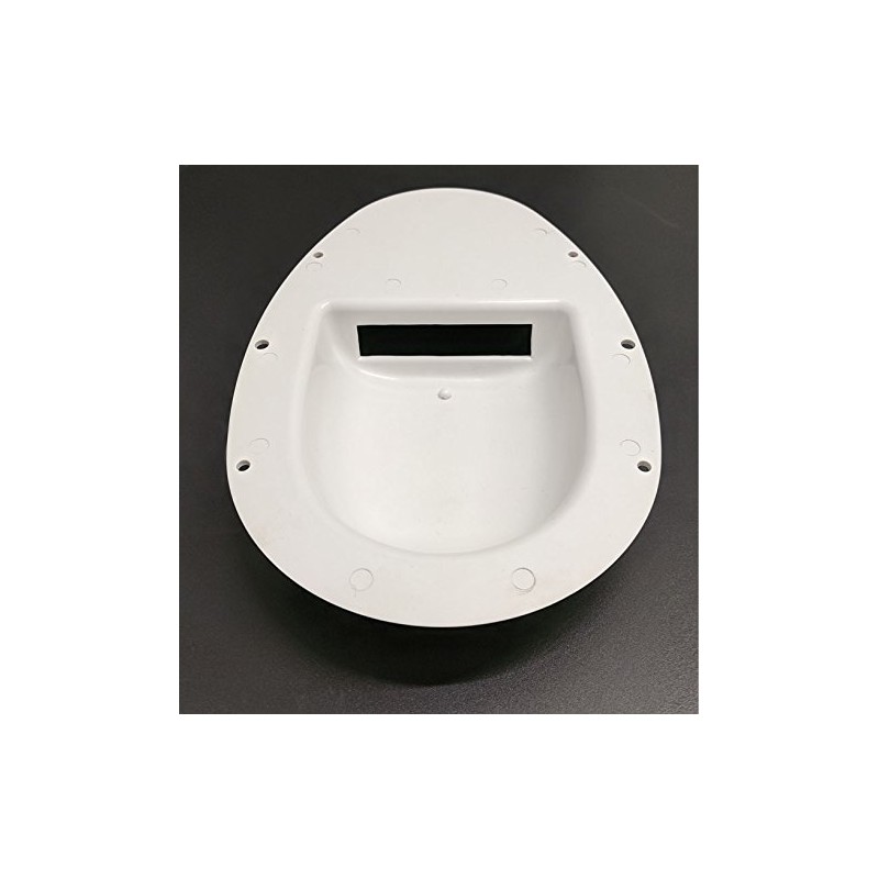LOW PROFILE WHITE ROOF AIR DUCT VENT VENTILATOR HORSEBOX CARAVAN