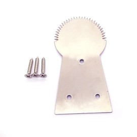 Mooninja Coconut Grater Scraper Shredder Flat Blade Head Small Utensil Manual Machine Knife For Food Hand Grinder Asian KItchen tool Stainless Steel Mini Kitchenware With 3 Screws