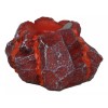 Red Magma Lava Rock LED Light Base Display Stand For