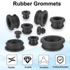 PATIKIL 6mm / 1/4" Drill Hole 1/8" ID Rubber Grommets