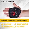 LETHAL MODE Rubber Gym Grips – Rubber Palm for Weight