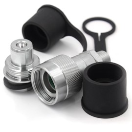 3/8" High Duty 10000 PSI Quick Connect Coupling Coupler w/Dust Caps Interchangeable with Parker 3000 Replaces Enerpac C-604