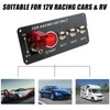 BLLYOGU 12V Ignition Switch Panel with Engine Start Button, 5