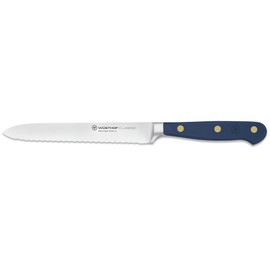 WÜSTHOF Classic Wild Blueberry 5" Serrated Utility Knife