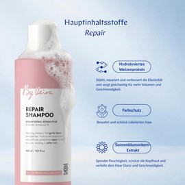 By Veira Repair Shampoo 300ml - Repair Shampoo for Damaged & Chemically Treated Hair