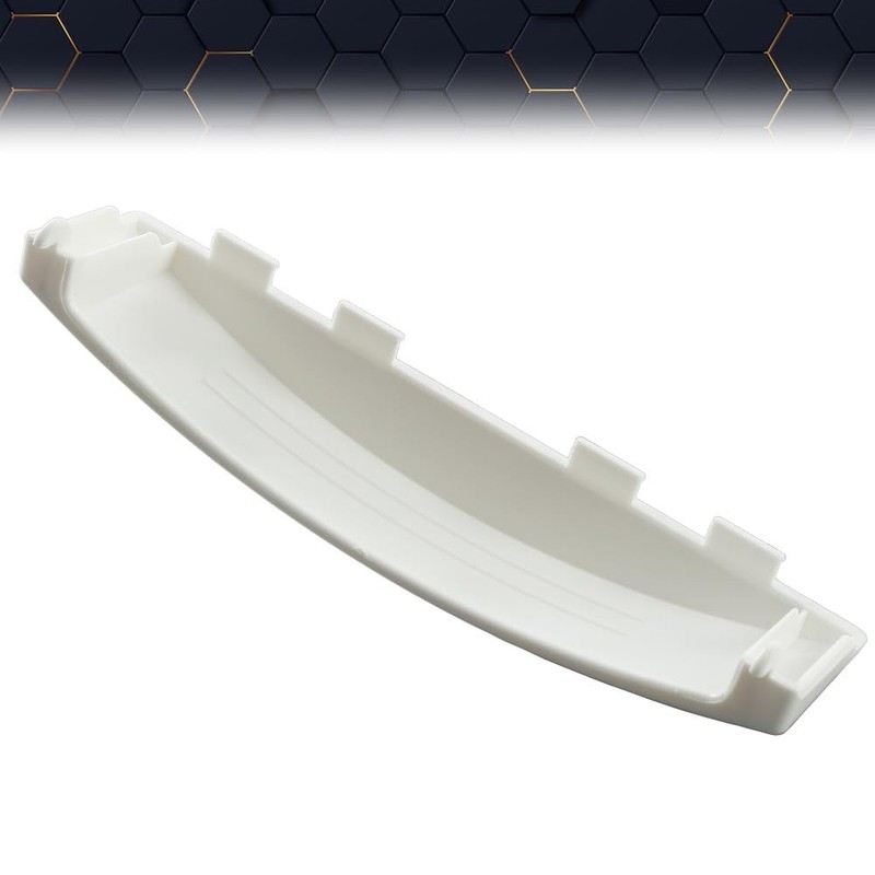 PIT66 White Solid Door Handle, Compatible with GE Dryer WE01X30378