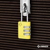 ZARKER XD25-Y Zarker 3-Digit Dial Type Padlock, Safe Security Goods,