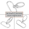 20Pcs Swivel Lobster Clasps, Jewellery Clasps, Zinc Alloy Keychain Hooks